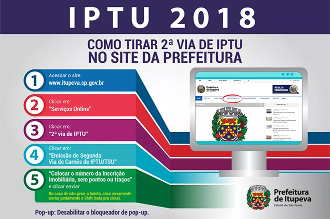 Confira O Passo A Passo Para Impress O Da Via De Iptu De Itupeva